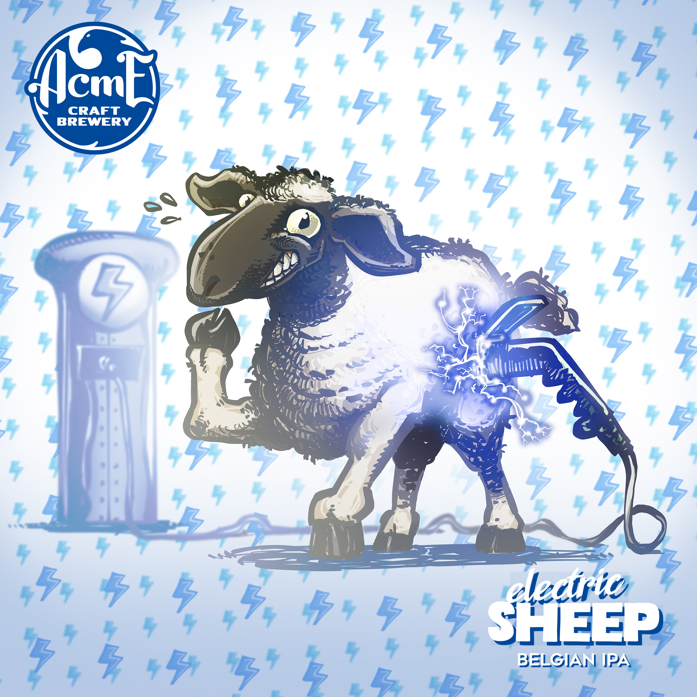 Electric sheep Belgian ipa